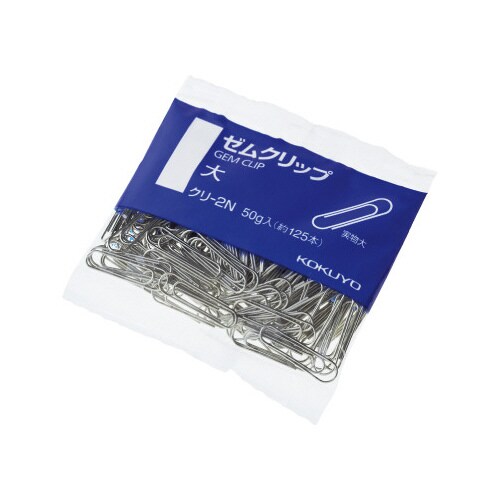 ゼムクリップ 大28mm 約125本入