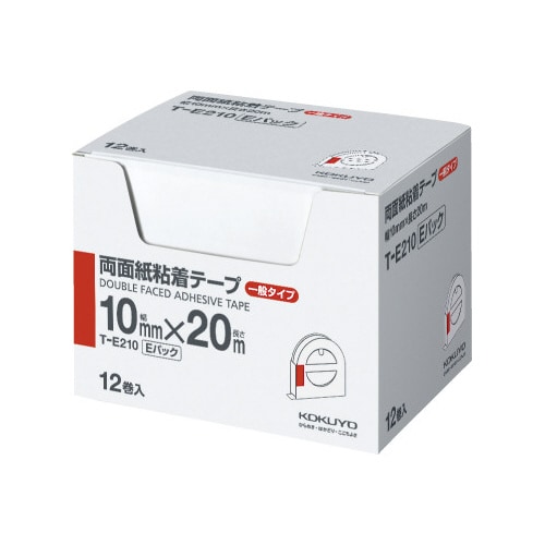 両面紙粘着テープ(お徳用 Eパック)12巻入