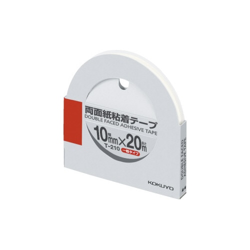 両面紙粘着テープ10mm×20m カッター付き