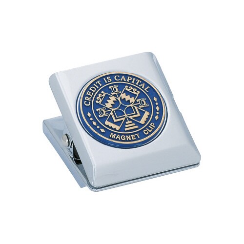 マグネットクリップ特大 口幅51mm 青