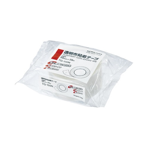 透明布粘着テープ 50mm×25m