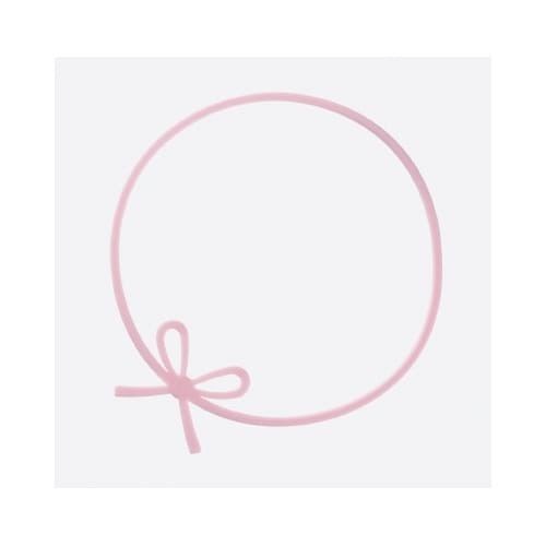 ゴムバンド<和ごむ>桃