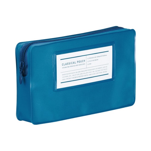 ペンケース<クラシカルポーチ>ブルー