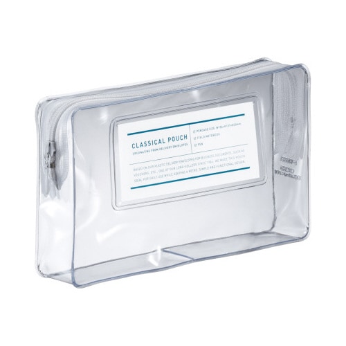 ペンケース<クラシカルポーチ>クリア