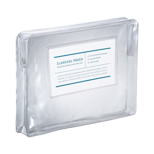 A4ケース<クラシカルポーチ>クリア