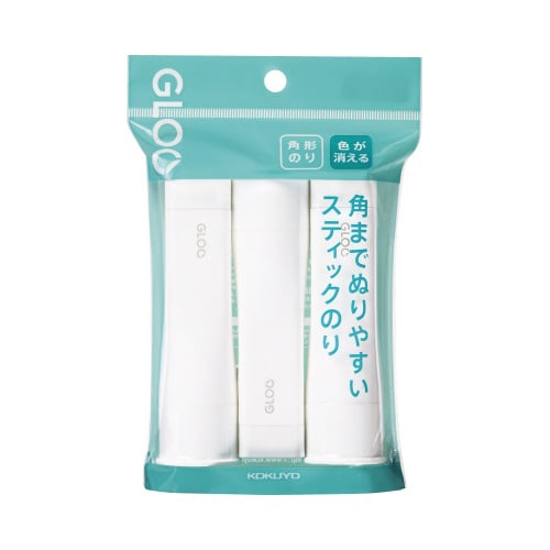 グルースティックのり・色が消える・M 吊下げ・3本