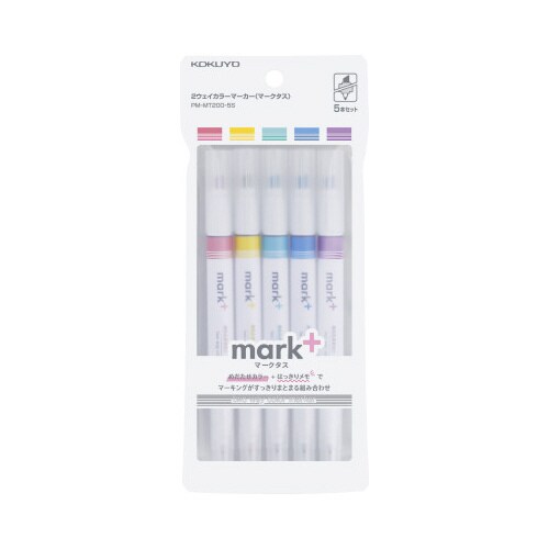 2ウェイカラーマーカー マークタス 5本セット×5