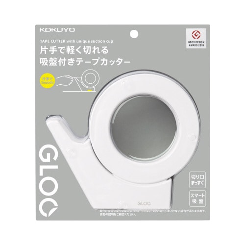グルーテープカッター・吸盤ハンディ大巻白