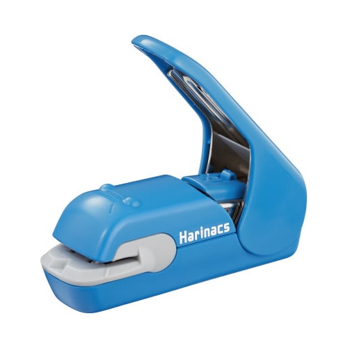 針なしステープラー<ハリナックスプレス> ブルー