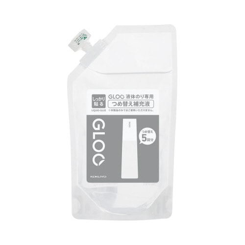 グルー液体のり(しっかり貼る)(つめ替え補充液)
