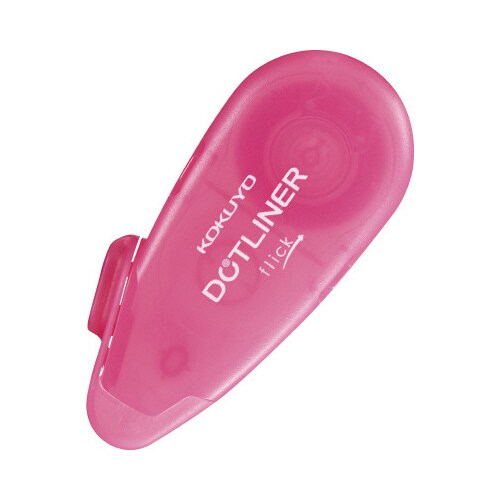 テープのりドットライナーフリック(本体・ハート柄)