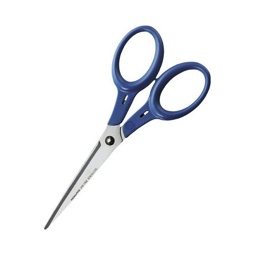 はさみ テピタ ハンドルサイズ大 青