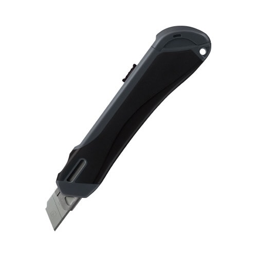 安心構造カッターナイフ<フレーヌ>大型 黒