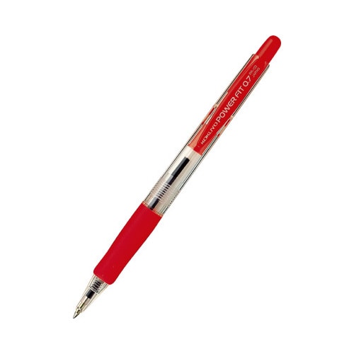 ラバーグリップパワーフィット0.7mm 赤