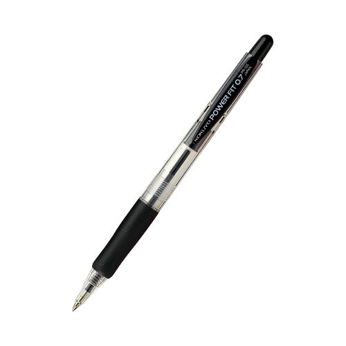 ラバーグリップパワーフィット0.7mm 黒