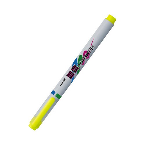 蛍光マーカー<K2>シングル イエロー 10本