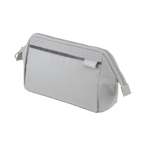 キャンパス 仕分けできるペンケース グレー