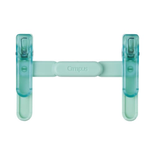 キャンパス 持ち運べるブッククリップ グリーン