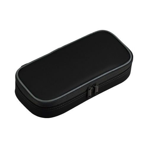 波なみホルダーペンケース ウェブレ ブラック×3