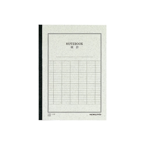 事務用ノート 統計ノートセミB5縦罫6本 40枚