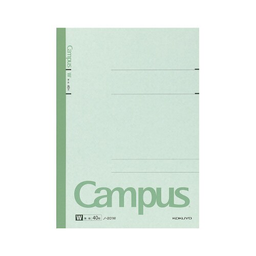 キャンパスノート A4 無地 40枚