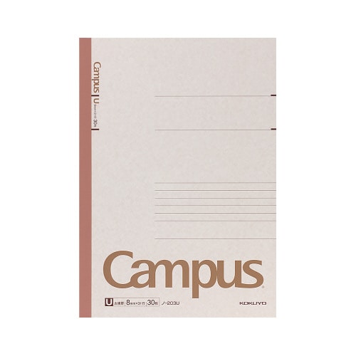 キャンパスノート1号(A4)太横罫30枚
