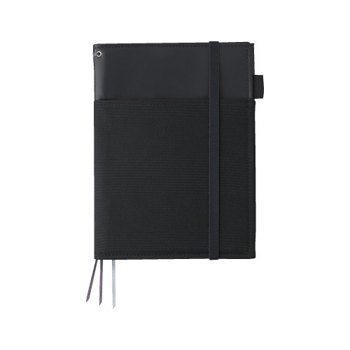 カバーノート<システミック>A5合皮 ブラック×5