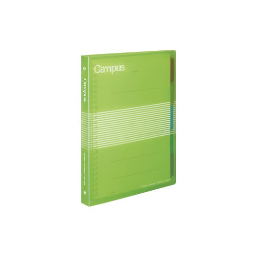 Sバインダー(ミドルタイプ1)B5縦26穴黄緑