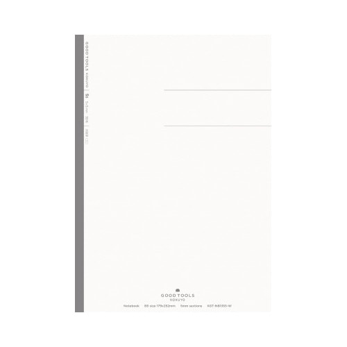 ノートGOOD TOOLS 5mm方眼罫 B5×5