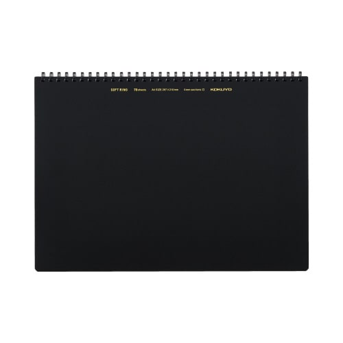 ソフトリングノート(ビジネス)方眼罫