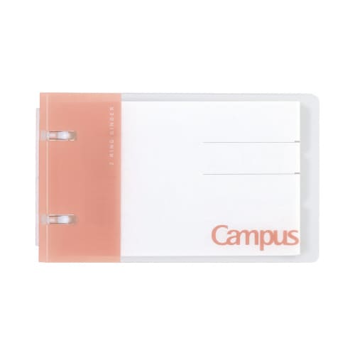 キャンパスノートのように使えるバインダーA7桃×6