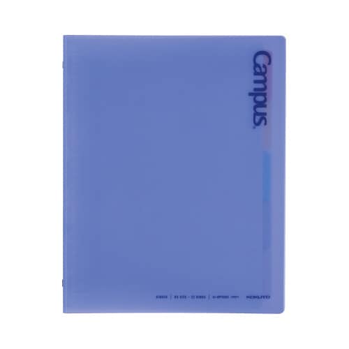 キャンパス秒でパッと開けられるバインダー B5 青