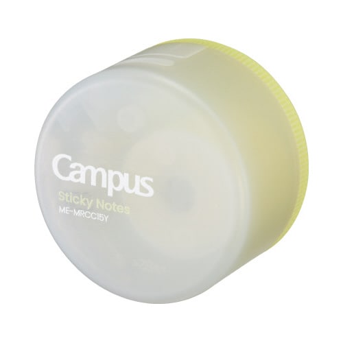 キャンパス ロールふせん 幅15mm 黄