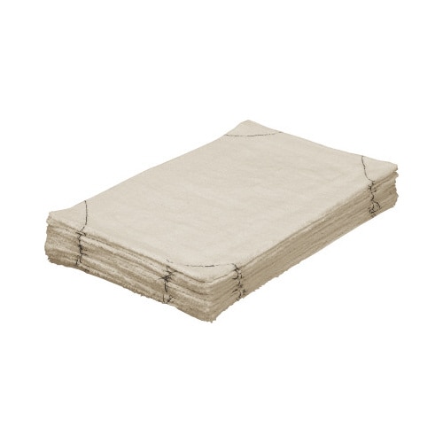 ほつれにくい雑巾(洗濯機対応)ベージュ・10枚