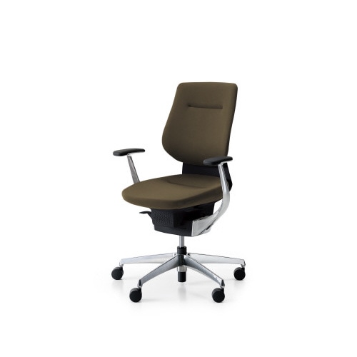 イング クッションバーチカル本体黒銀脚濃茶 軟床用