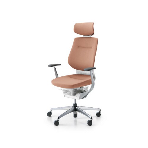 イング クッションヘッド付 本体白銀脚灰桃 軟床用