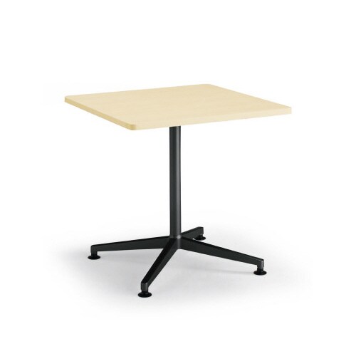ジュート単柱塗装BK脚アジャスタR角75×75N