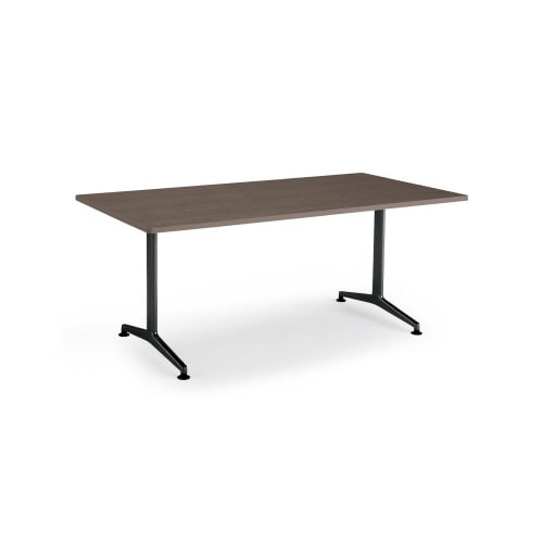 ジュートT塗装BK脚アジャスタR角180×90B