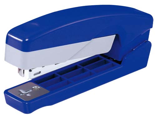 タテヨコ両用ホッチキス 10号針用 ブルー