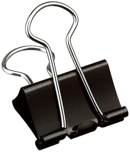 ダブルクリップ<Scel−bo>黒 中