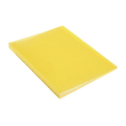 A4クリアファイル40 イエロー