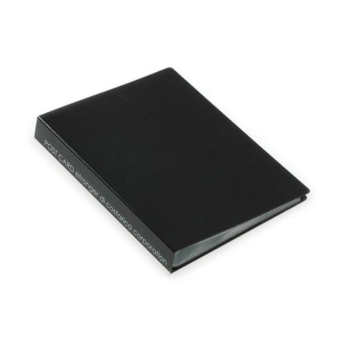 ポストカードホルダー ブラック