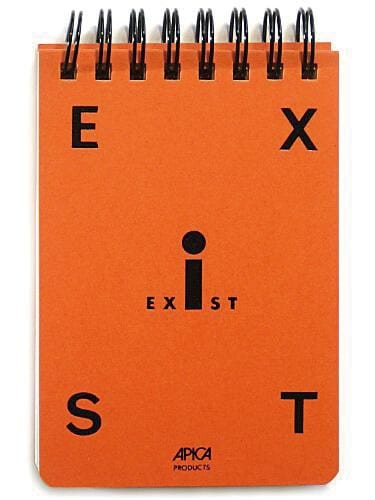 ツインリングメモイグジストA7(天綴)橙