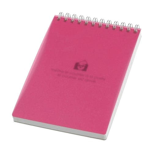 A6ダブルリングメモ ピンク