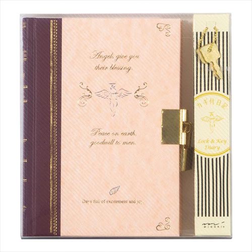 日記 12370006 鍵付 天使柄