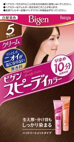 ビゲン スピーディカラー クリーム 5 ブラウン