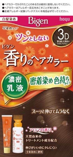 ビゲン 香りのヘアカラー 乳液 3D
