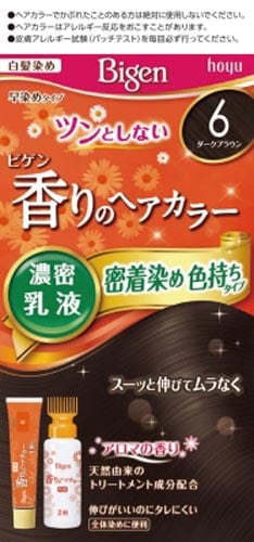 ビゲン 香りのヘアカラー 乳液 6