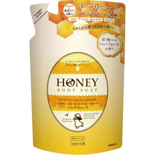 バラ)はちみつボディソープ 詰替 400ML