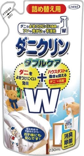 ダニクリン Wケア 詰替用 230ML